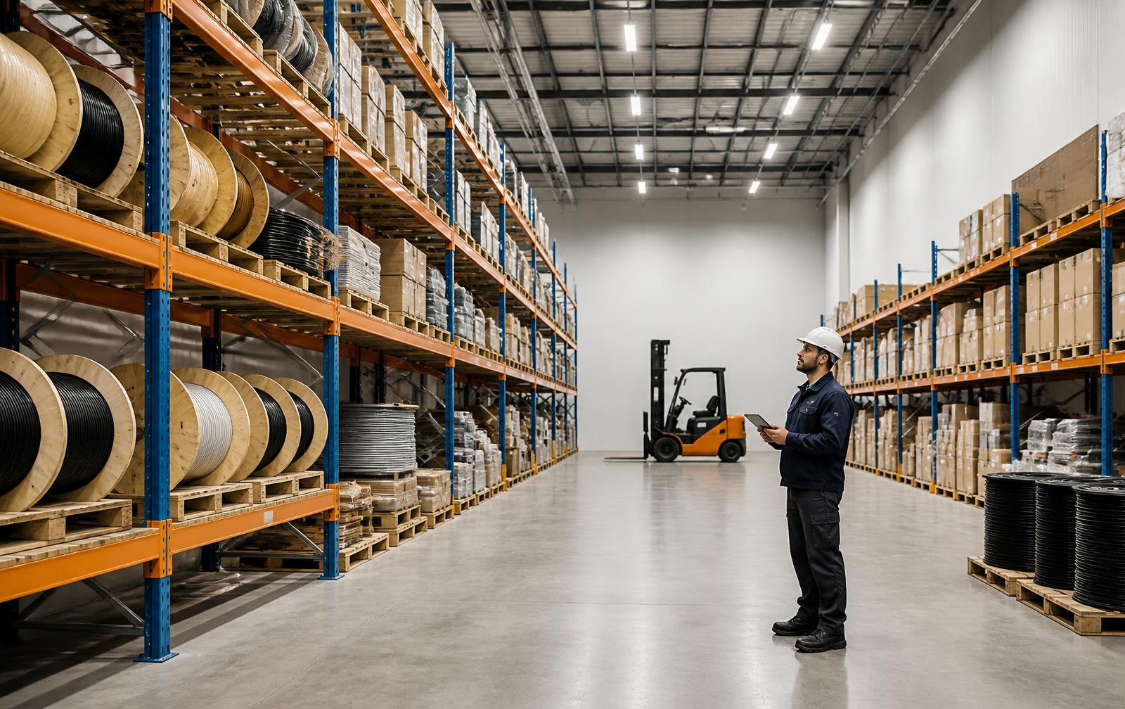 Centro de distribuição de materiais elétricos da EWM